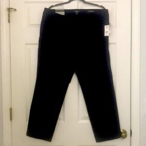 Pants, straight leg, mid rise, ankle length